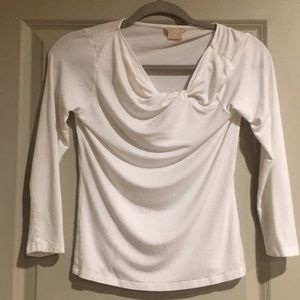 Michael Kors white Rayon blouse